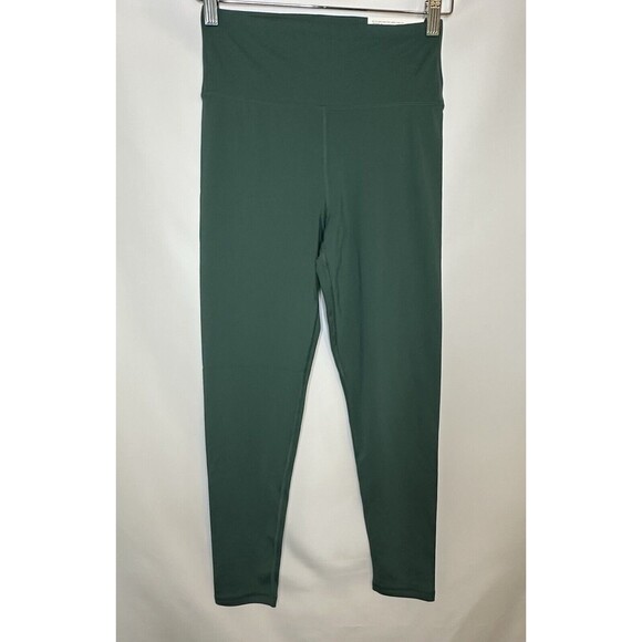 AMERICAN EAGLE The Lightweight Everything Green 7/8 Leggings MEDIUM *NEW* - Picture 1 of 8